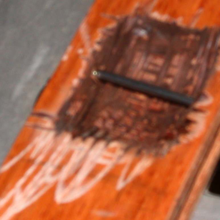 the valley carved out and nail-pounded.