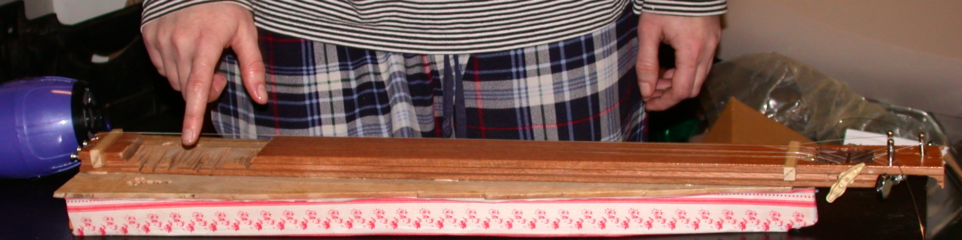 the finished instrument pre decoration.